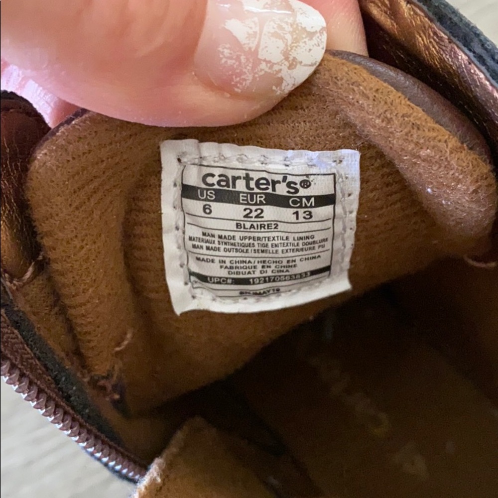 Little girls combat boots - Picture 3 of 3